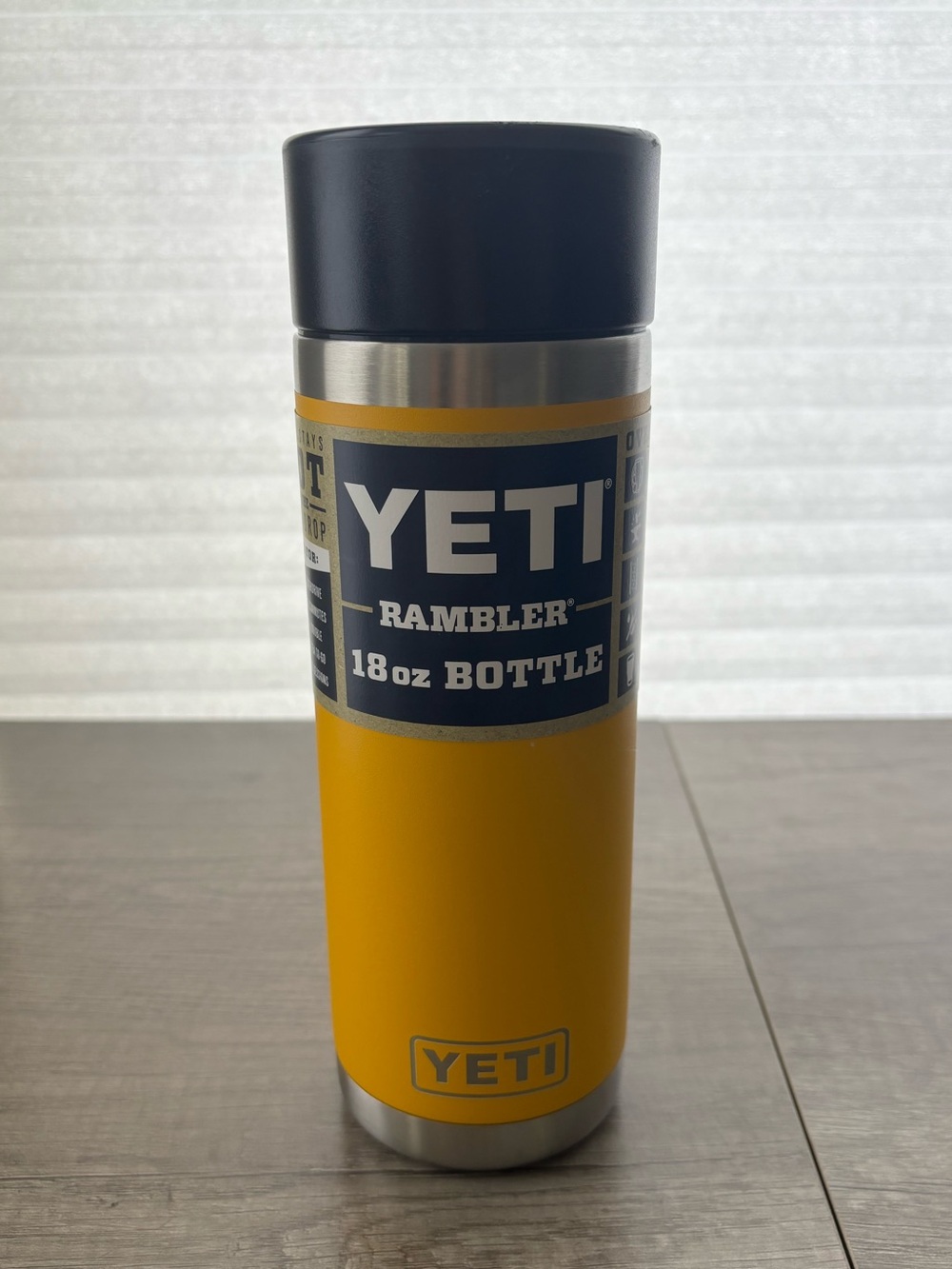 YETI Rambler 18 oz bottle Yellow